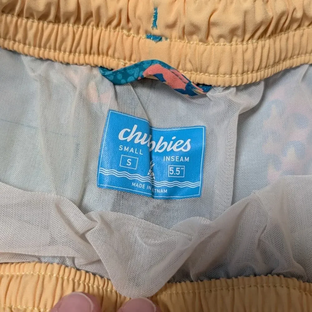 Chubbies Classic shorts/swim trunks, Small, 5.5